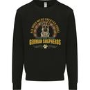 A German Shepherd Dog Mens Sweatshirt Jumper Black