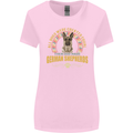 A German Shepherd Dog Womens Wider Cut T-Shirt Light Pink