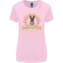 A German Shepherd Dog Womens Wider Cut T-Shirt Light Pink
