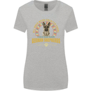 A German Shepherd Dog Womens Wider Cut T-Shirt Sports Grey