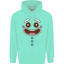 A GingerBread Man Childrens Kids Hoodie Peppermint