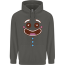 A GingerBread Man Childrens Kids Hoodie Storm Grey
