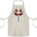 A GingerBread Man Cotton Apron 100% Organic Natural