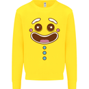 A GingerBread Man Kids Sweatshirt Jumper Yellow