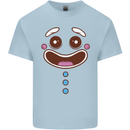 A GingerBread Man Kids T-Shirt Childrens Light Blue