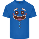 A GingerBread Man Kids T-Shirt Childrens Royal Blue