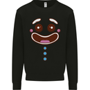 A GingerBread Man Mens Sweatshirt Jumper Black