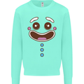 A GingerBread Man Mens Sweatshirt Jumper Peppermint