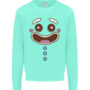 A GingerBread Man Mens Sweatshirt Jumper Peppermint