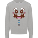 A GingerBread Man Mens Sweatshirt Jumper Sports Grey
