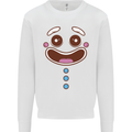 A GingerBread Man Mens Sweatshirt Jumper White