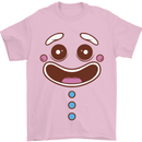 A GingerBread Man Mens T-Shirt 100% Cotton Light Pink