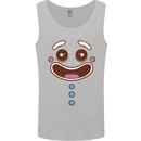 A GingerBread Man Mens Vest Tank Top Sports Grey