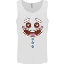 A GingerBread Man Mens Vest Tank Top White