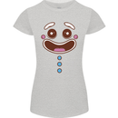 A GingerBread Man Womens Petite Cut T-Shirt Sports Grey