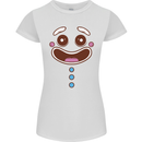 A GingerBread Man Womens Petite Cut T-Shirt White