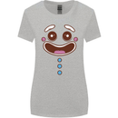 A GingerBread Man Womens Wider Cut T-Shirt Sports Grey