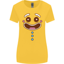 A GingerBread Man Womens Wider Cut T-Shirt Yellow