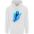 A Giraffe Watercolour Childrens Kids Hoodie White