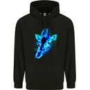 A Giraffe Watercolour Mens Hoodie Black