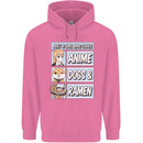 A Girl Who Loves Anime Dogs & Ramen Childrens Kids Hoodie Azalea