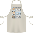 A Girl Who Loves Anime Dogs & Ramen Cotton Apron 100% Organic Natural