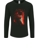 A Gladiator Spartan Bodybuilding MMA Mens Long Sleeve T-Shirt Black