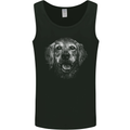 A Golden Retriever Face Mens Vest Tank Top Black