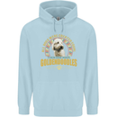 A Goldendoodle Dog Childrens Kids Hoodie Light Blue