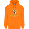 A Goldendoodle Dog Childrens Kids Hoodie Orange