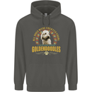 A Goldendoodle Dog Childrens Kids Hoodie Storm Grey