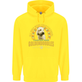 A Goldendoodle Dog Childrens Kids Hoodie Yellow