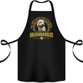 A Goldendoodle Dog Cotton Apron 100% Organic Black