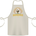 A Goldendoodle Dog Cotton Apron 100% Organic Natural