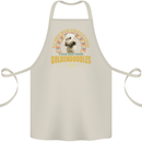 A Goldendoodle Dog Cotton Apron 100% Organic Natural