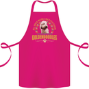 A Goldendoodle Dog Cotton Apron 100% Organic Pink