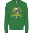A Goldendoodle Dog Kids Sweatshirt Jumper Irish Green