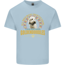 A Goldendoodle Dog Kids T-Shirt Childrens Light Blue