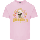 A Goldendoodle Dog Kids T-Shirt Childrens Light Pink