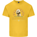 A Goldendoodle Dog Kids T-Shirt Childrens Yellow