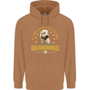 A Goldendoodle Dog Mens 80% Cotton Hoodie Caramel Latte