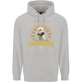 A Goldendoodle Dog Mens 80% Cotton Hoodie Sports Grey