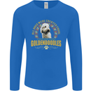A Goldendoodle Dog Mens Long Sleeve T-Shirt Royal Blue