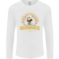 A Goldendoodle Dog Mens Long Sleeve T-Shirt White