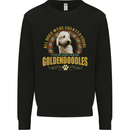 A Goldendoodle Dog Mens Sweatshirt Jumper Black