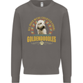 A Goldendoodle Dog Mens Sweatshirt Jumper Charcoal
