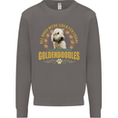 A Goldendoodle Dog Mens Sweatshirt Jumper Charcoal
