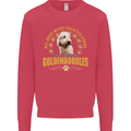 A Goldendoodle Dog Mens Sweatshirt Jumper Heliconia