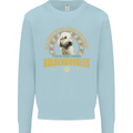 A Goldendoodle Dog Mens Sweatshirt Jumper Light Blue