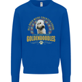 A Goldendoodle Dog Mens Sweatshirt Jumper Royal Blue